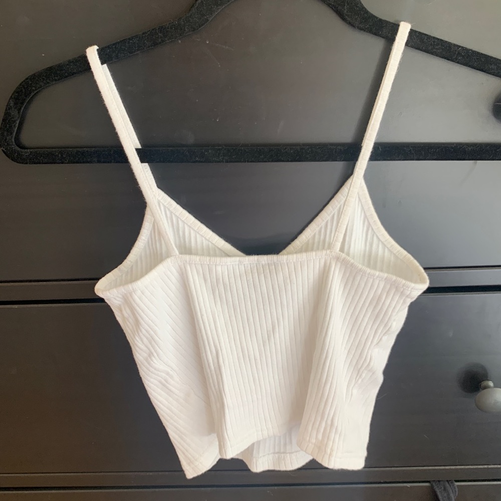 Top Shop Ribbed Crop Top - Picture 2 of 3